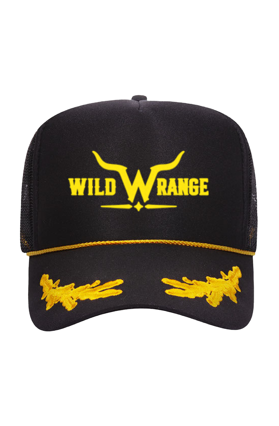 Gold Leaf Crown Trucker Hat