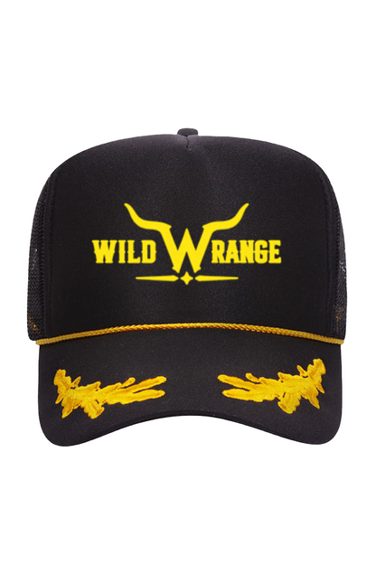 Gold Leaf Crown Trucker Hat